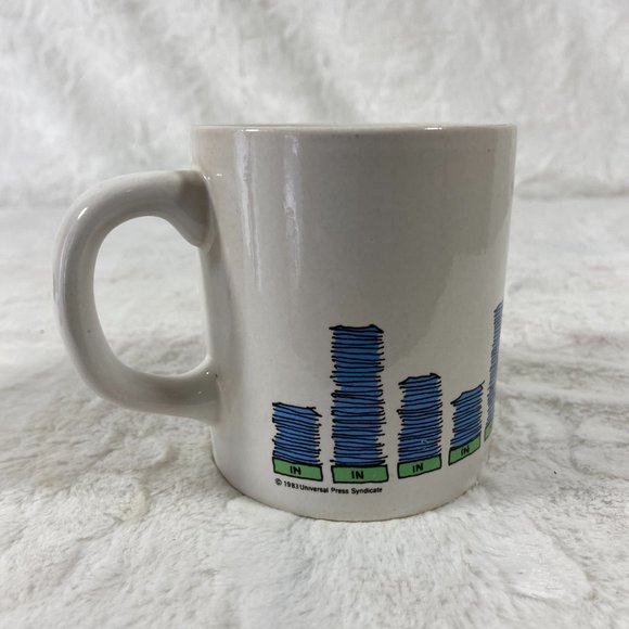 Vintage 1983 American Greetings Cathy Guisewite I Love My Career Mug - Picture 3 of 10